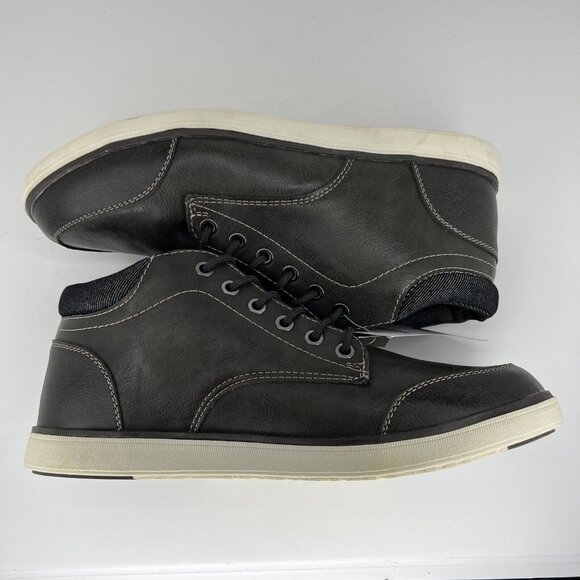 Goodfellow and Co Charcoal Mid-Top Sneakers Mens Size 10 NWT A5019 - Picture 6 of 9